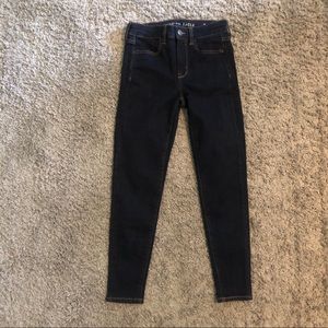 AE dark Wash Skinny Jegging, 2 X-Short